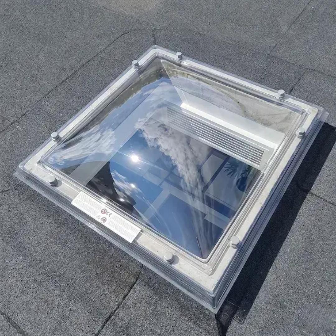 ISO-koepel Polycarbonaat Bolvormig Zeswandig Helder 2