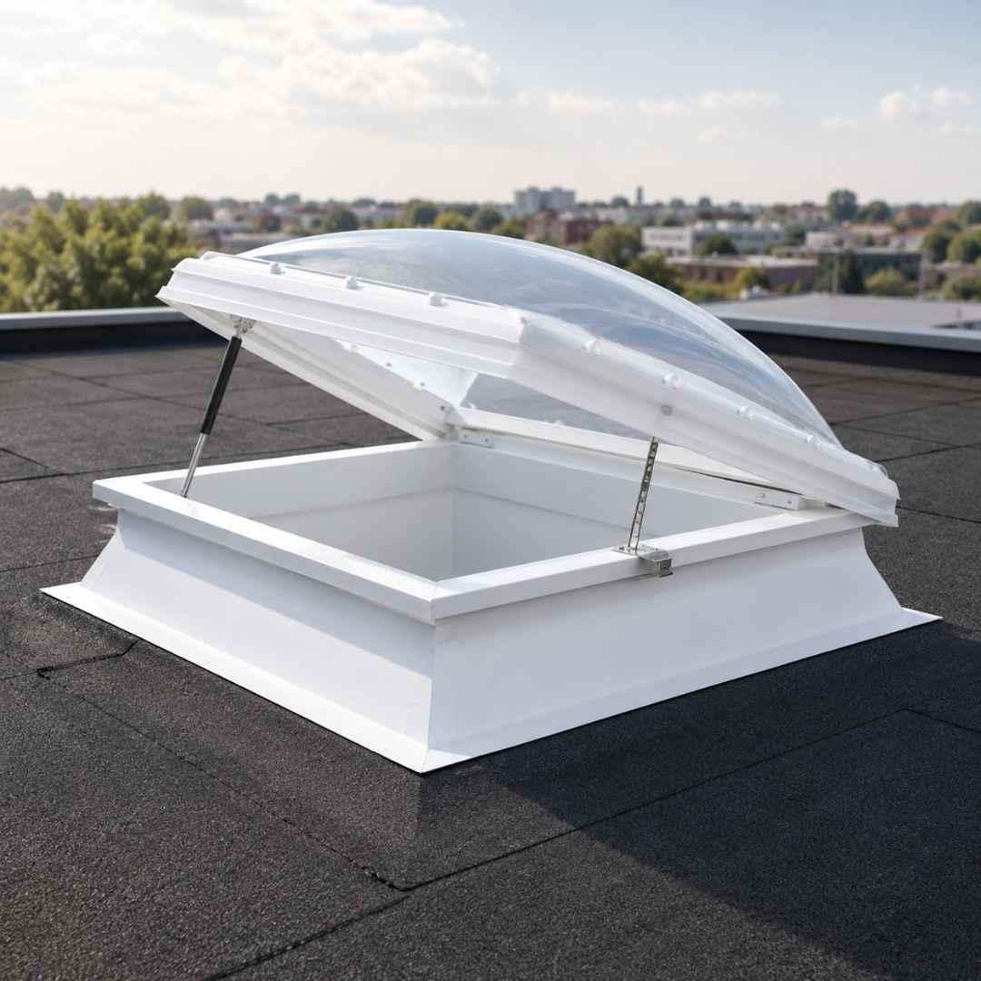 Ventilatieunits voor lichtkoepels
