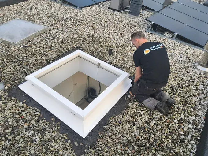 Opstand voor lichtkoepel