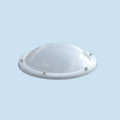 Lichtkoepel rond Ø70 cm | acrylaat driewandig