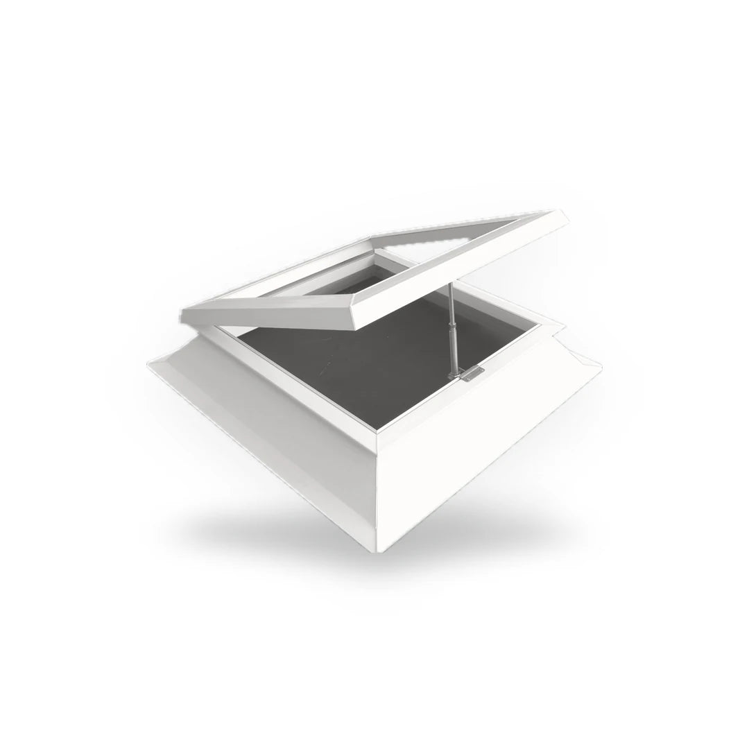 Ventilatieraam met spindel op een opstand